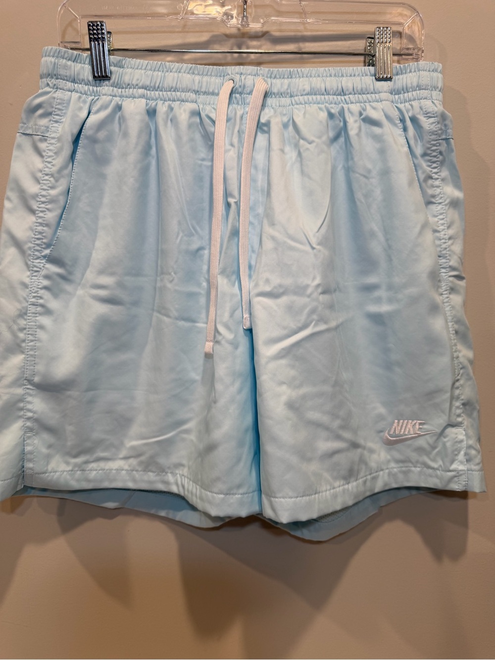 Nike Light Blue Athletic Shorts